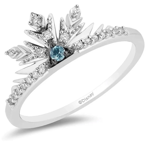 Enchanted Disney Frozen Natural Diamond Ring